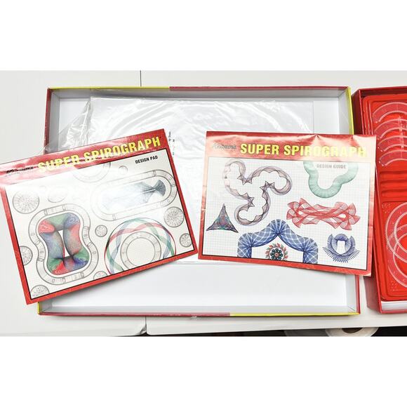 Spirograph Commemorative Edition 50th Anniversary Kenner 3 Pieces Missing SEE - Picture 4 of 4